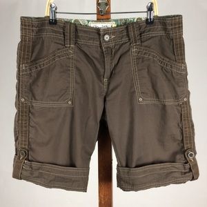 Organic Cotton Adjustable Length Bermuda Shorts